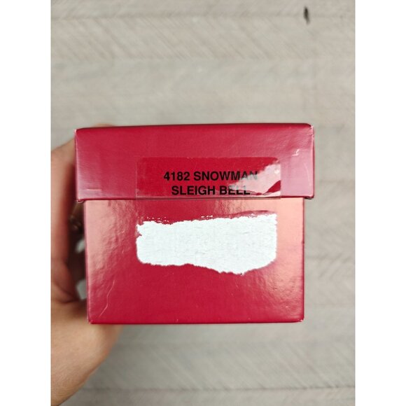 Reed & Barton Silverplate Sleigh Bell Snowman Ornament With Glitter Accents - Picture 8 of 8